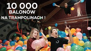 10 000 BALONÓW W PARKU TRAMPOLIN [upl. by Oz924]