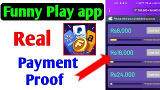 Funny Play app payment proof [upl. by Wernick491]