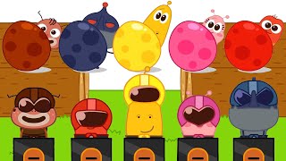 【NEW】 SURPRISE EGGS  RANGER 1 EGG SONG  SUPER BEST SONGS FOR KIDS  LARVA KIDS [upl. by Andromada]