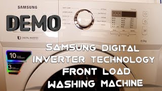 Best Washing Machine in India SAMSUNG DIGITAL INVERTER TECHNOLOGY FRONT LOAD WASHING MACHINE6 KG [upl. by Pengelly330]