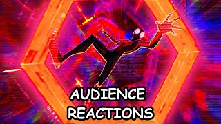 SpiderMan Across the SpiderVerse 2023 Audience Reactions [upl. by Landers]