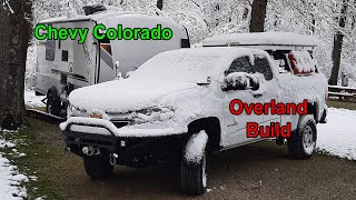 Overland Build  Chevy Colorado WT  Bed Rack With Cover [upl. by Daniele906]