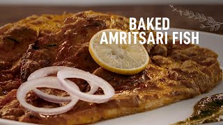 Baked Amritsari Fish Recipe [upl. by Lirba]