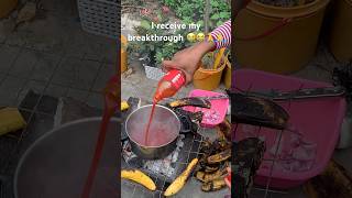 Roasting plantain as i wait for my breakthrough🙏youtube [upl. by Hakilam]