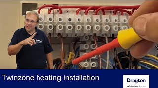 FB Live Training  Wiser Drayton Training Twinzone Heating Installation [upl. by Ijneb65]