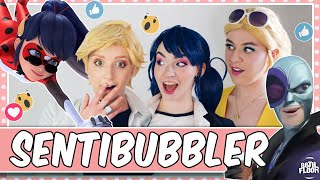 Cosplayers React to Miraculous Ladybug  Sentibubbler 💭 [upl. by Dadivitan]