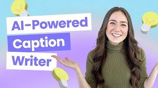 Get The Perfect Instagram Caption Every Time With Laters New AI Caption Writer [upl. by Hploda]