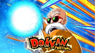 DFE Roshi Dokkan Fest Summon Will I Pull the Legendary Master  DBZ Dokkan Battle [upl. by Ahser]