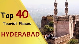 quotHYDERABADquot Top 40 Tourist Places  Hyderabad Tourism [upl. by Yursa]