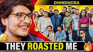 Getting Roasted by Indias Biggest Youtubers at Dhindora Shoot [upl. by Barr]