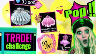 POP THE BALLOON amp TRADE WHATS INSIDE 🎈💎 Weird Royale High CHALLENGE [upl. by Anthiathia439]