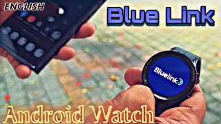 How to Use hyundai blue link android Wear App Engllish [upl. by Nnylyoj819]