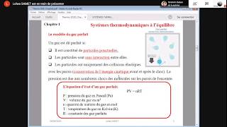 Systèmes thermodynamiques à léquilibre Partie 12 [upl. by Allemaj687]