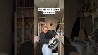 Schuhe anziehen war früher ein Problem 😂😂😂 [upl. by Ennasor576]