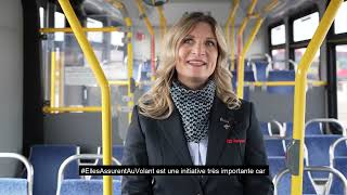 Rencontrez Serena une opératrice de bus dOC Transpo qui interviendra à Elles assurent au volent [upl. by Tavish]