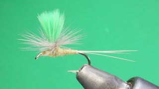 HIVIS SULFUR PARACHUTE  FLY TYING TUTORIAL [upl. by Onder]