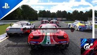 Gran Turismo 7  Daily Race  Michelin Raceway Road Atlanta  Ferrari 458 Italia GT3 [upl. by Eldred]