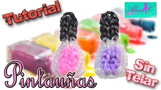 ♥ Tutorial Pintauñas o Esmalte de gomitas sin telar ♥ [upl. by Lorrimer]