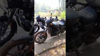 Harley Davidson Street 750 VS Modified Honda CB350 Hness RS honda harley modified cb350 [upl. by Adnaloj]