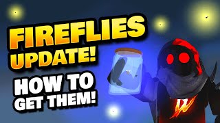 Fireflies Update in Roblox Islands [upl. by Pernell]