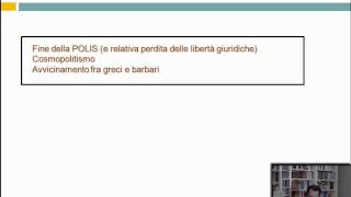 Letà ellenistica  Videolezioni di filosofia ellenistica e medievale [upl. by Odareg444]