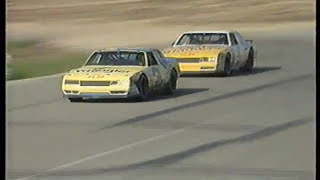 Dale Earnhardt vs Geoff Bodine Riverside 1987 High Quality [upl. by Rist]