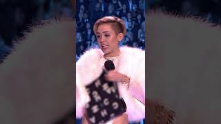 MileyCyrus bringing her iconic energy as she takes home Best Video at the 2013 MTVEMAs 🔥🏆 [upl. by Rush]