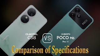 Oukitel C38 vs Xiaomi Poco M6 Pro 5G A Comparison of Specifications [upl. by Proctor]