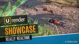 Realtime Animation Layout  URENDER Showcase [upl. by Hanleigh]