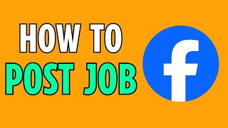 Facebook  How to Post a Job 2024 [upl. by Vandervelde47]