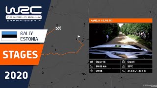 WRC  Rally Estonia 2020 The 17 Stages [upl. by Sezen]