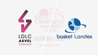 Highlights  Lyon Asvel vs Basket Landes [upl. by Keg]