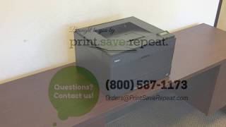 Dell 2350d  2350dn Printer How to Set to Print on labels [upl. by Chee]