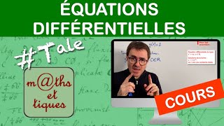 LE COURS  Équations différentielles  Terminale [upl. by Euginomod]