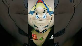 Kiko  Sapito  Mayishita shorts facepainting chavodel8 [upl. by Ninel]