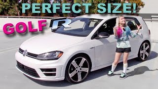 Cars From a Short Girls Perspective  VW GOLF R [upl. by Alisha631]