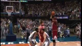 NBA 2K8 Jordan Drops 55 [upl. by Bilek]