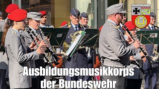 Ausbildungsmusikkorps der Bundeswehr Marsch Des Soldaten Robert BruceHighland Cathedral [upl. by Ateloiv]