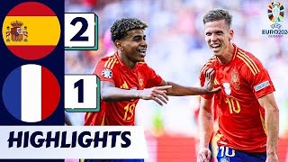 Spain Reach to Euro Final  Yamal Goal amp Highlights  Euro 2024 Semi Final [upl. by Llewol]