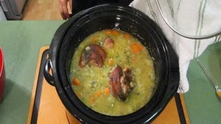 Slow Cooked Split Pea Soup with Ham Shank 231 [upl. by Lemmor]