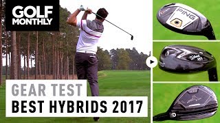 Best Hybrids 2017  PING G400 vs Titleist 818 vs Mizuno CLK  Golf Monthly [upl. by Wehrle446]