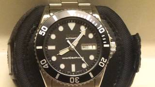 Seiko SKX031 7s260040 Dive Watch  Seiko Automatic Watch [upl. by Ellan684]