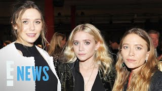 See MaryKate amp Ashley Olsens RARE Outing With Sister Elizabeth Olsen  E News [upl. by Neumann]