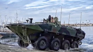 NEW USMC Amphibious Combat Vehicle To Replace Old AAV DEMO [upl. by Yespmed338]