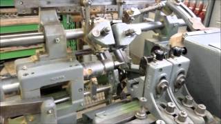 Hempel IH25 Automatic Woodturning Lathe for short Handles [upl. by Etnelav]