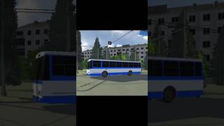 MicroTrolleybus Simulator Старый город Транспорт в Старом городе 3 часть [upl. by Talbott]