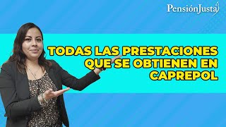 Todas las prestaciones que se obtienen en CAPREPOL [upl. by Thorman]