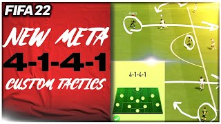 The BEST Formation on FIFA 22 Post Patch  4141 Tactics amp Instructions  FIFA 22 Ultimate Team [upl. by Eloise]