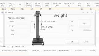 Mchart EMR  How To Use InBody 230 Body Composition Analyzer with your EHR [upl. by Starling]