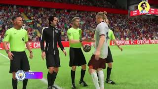 Liverpool vs Manchester City in FIFA 24 on PS4 على بلايستيشن 4 [upl. by Milewski]